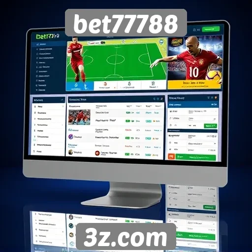 Experiência do usuário na interface do bet77788